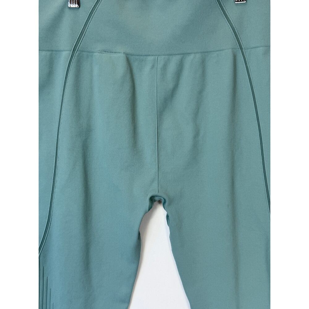 H&M Move Womens Teal High Rise Shaping Workout Leggings Size XL - Picture 6 of 8